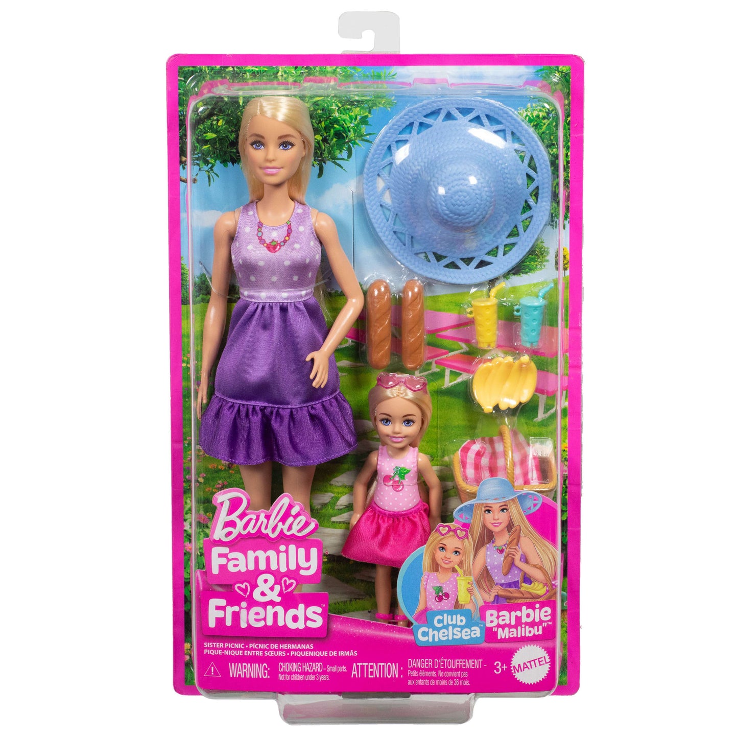 Barbie Set de Juego Picnic con Chelsea